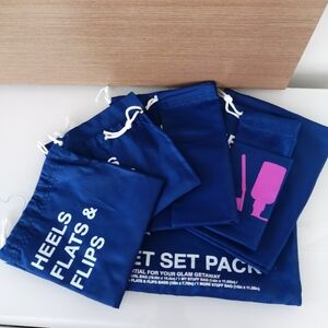 Macbeth Collection Jet Set Pack 5 Travel Packing Cubes Organizing NEVER USED